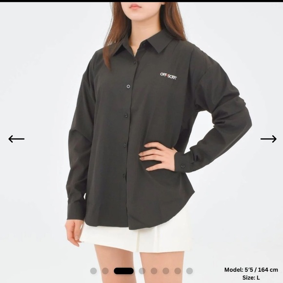 Black Shirt with Anime Back Graphic - Picture 5 of 11